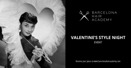 Barcelona Hair Academy Valentine date event